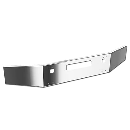 Hendrickson - Kenworth T800 14" Tapered End 10GA Steel Chrome Bumper