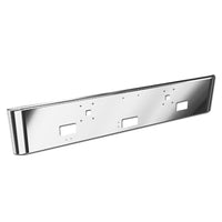 Hendrickson - International 9900I 18" Texas Square 10GA Steel Chrome Bumper