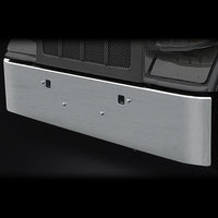 18" Peterbilt 379 Square End Bumper with Tow, Mount & 9 Oval Light Holes