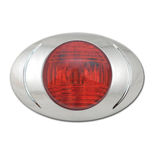 Phoenix Design P3 LED Marker / Clearance Light with .180 Bullet Plugs (Amber or Red Lens)