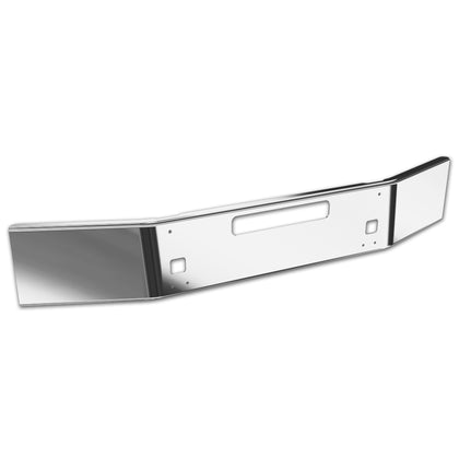 Kenworth T880/T800B 04+ 14" Open End 10GA Steel Chrome Bumper