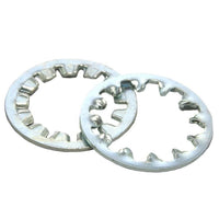 #10 Zinc Plated Internal Tooth Lock Washer