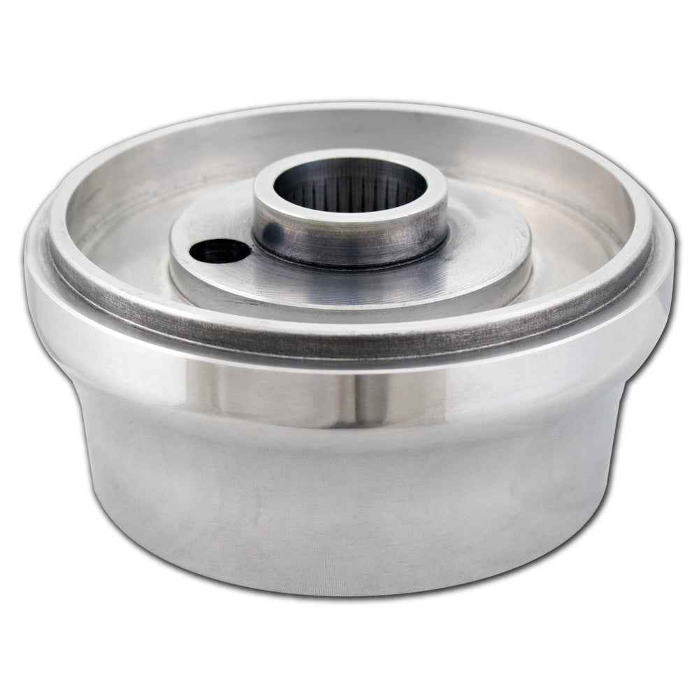 5 Hole Hub with Polished Aluminum Finish