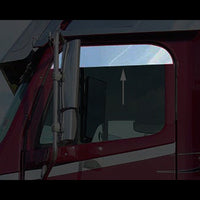 Roadworks - Freightliner Century/Columbia 6" Polished Top of Door Trims (2 pcs.)