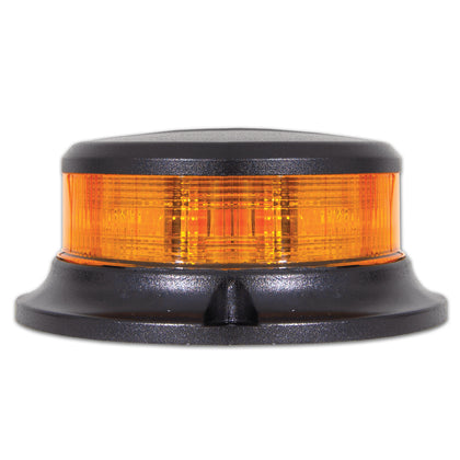 2400 Series Short Compact LED Beacon Light (Amber LEDs & Amber Dome)