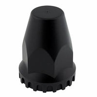 33mm X 2-3/4" Matte Black Nut Original Nut Cover With Flange - Thread-On