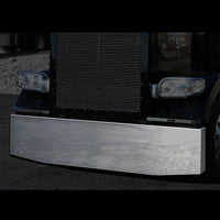 Peterbilt 359/379/388/389/567 20" Blind Mount Stainless Steel Tapered Boxed End Bumper
