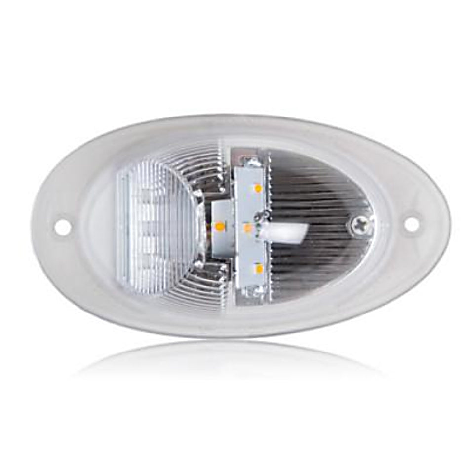 Maxxima - Freightliner® Replacement 7 LED Side Turn / Side Marker Light - Amber Clear Lens