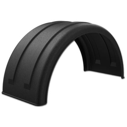 Minimizer - "Super Single" 22.5" Wide, Black Half Circle Fender (10001858)