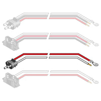 2 Pin Straight Pig Tail Plug