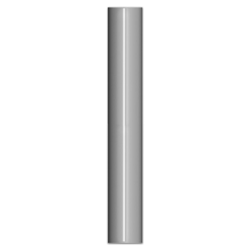 Lincoln Industries - 114" x 5" Chrome Flat Top Exhaust Stack O.D.