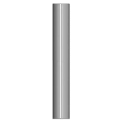 Lincoln Industries - 114" x 5" Chrome Flat Top Stack O.D.