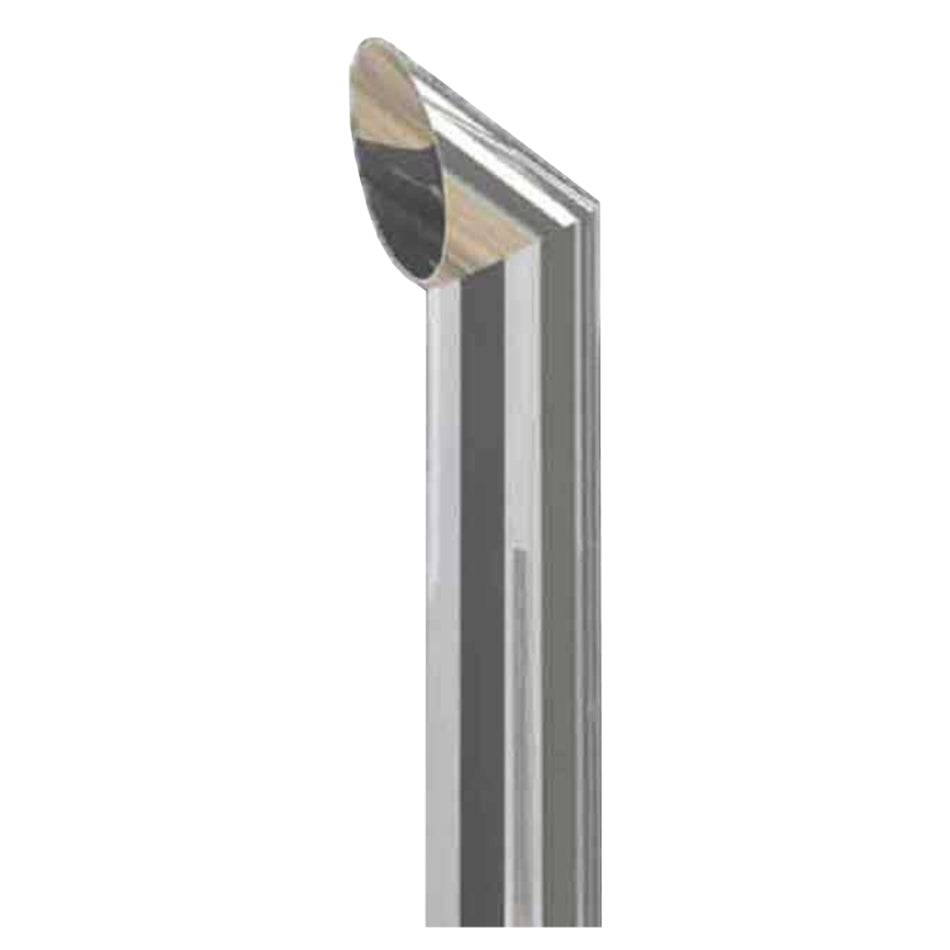 DynaFlex - 5" x 44" Long Top Exhaust Stack with Plain End Chino