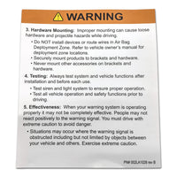 Sound Off Signal - nFORCE® Exterior Lightbar Breakout Box - LIN Communication (standard)