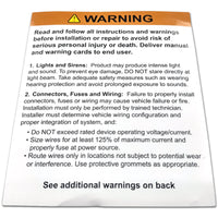 Sound Off Signal - nFORCE® Exterior Lightbar Breakout Box - LIN Communication (standard)