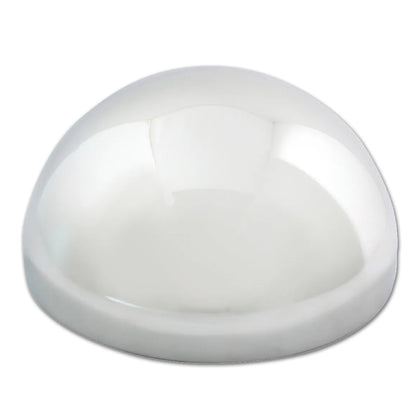 Full Moon Shape Chrome Rear Hub Caps