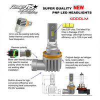 Ramko - Race Sport Plug & Play LED Headlight Bulbs