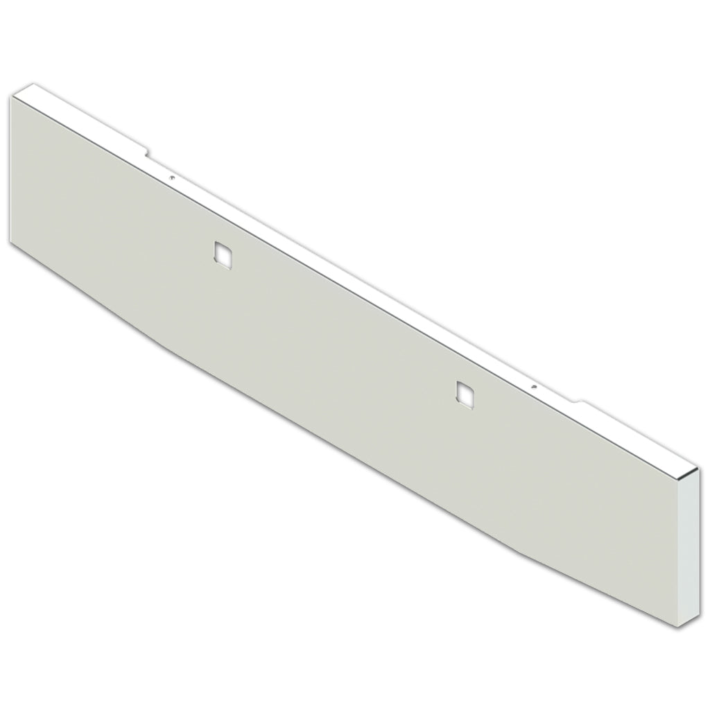 2007+ Peterbilt 365/388/389 20" Tapered Boxed End Blind Mount 10 GA Chrome Bumper