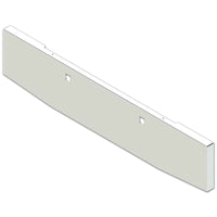 2007+ Peterbilt 365/388/389 20" Tapered Boxed End Blind Mount 10 GA Chrome Bumper