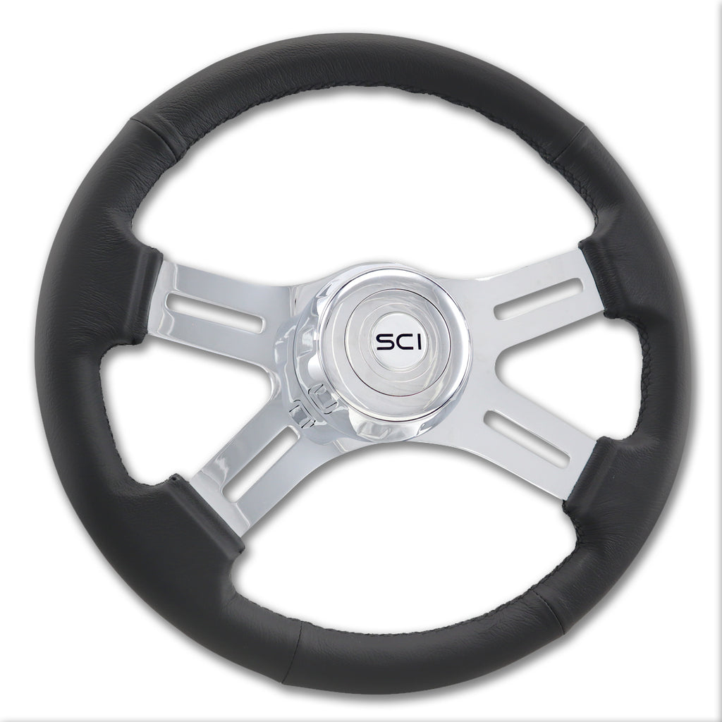 16" Leather or Polyurethane Rim Steering Wheel (Horizon, Classic or Eagle models)
