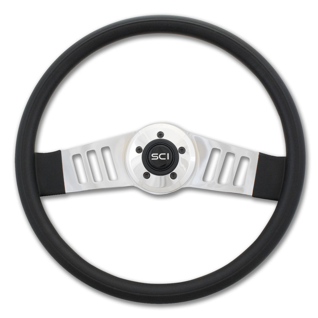 Steering Creations 18" Polyurethane Drivers Series Steering Wheel - Driver 6