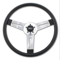 Steering Creations 18" Polyurethane Drivers Series Steering Wheel - Driver 1 & 2