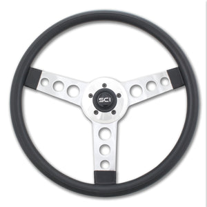 Steering Creations 18" Polyurethane Drivers Series Steering Wheel - Driver 3 & 4