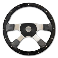 Steering Creations Riveted Black Wood Steering Wheels
