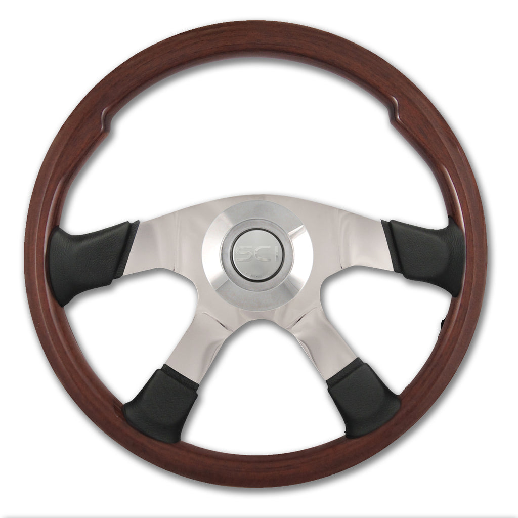 Steering Creations Milestone Mahogany Steering Wheel