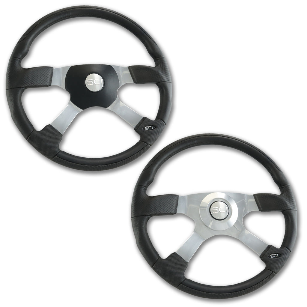 Steering Creations "Trucker 4" Polyurethane Steering Wheel w/ 4