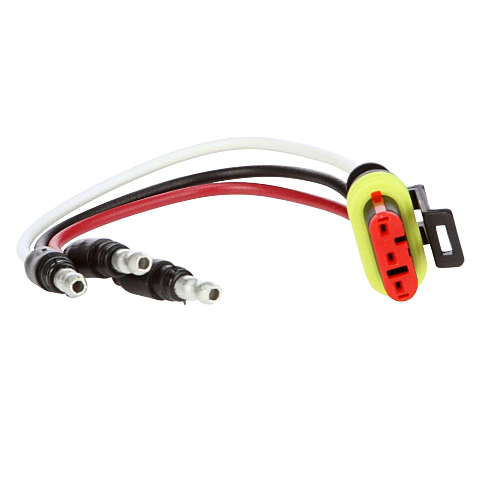 Stop/Turn/Tail Plug, 16 Gauge GPT Wire, Fit 'N Forget S.S., .180 Bullet Terminal, 8 in.