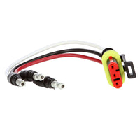 Stop/Turn/Tail Plug, 16 Gauge GPT Wire, Fit 'N Forget S.S., .180 Bullet Terminal, 8 in.