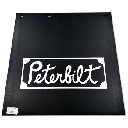 24" x 24" x .320" "Vintage" Peterbilt Logo Mudflaps