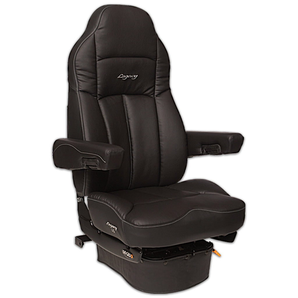 Seats Inc.™ Legacy LO Suspension, Mid Back in Black Leather