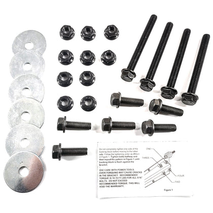 Minimizer - Plastic Fender Arm Hardware Kit