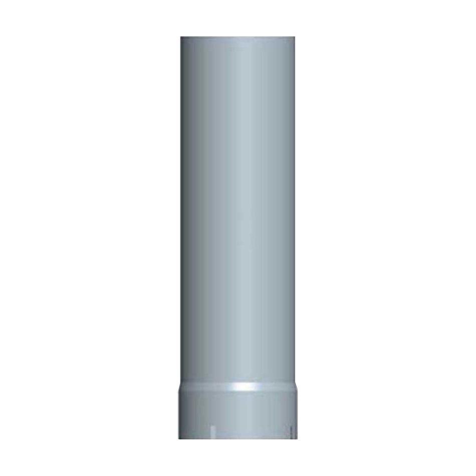 Lincoln Industries - 7" x 96" Chrome Flat Top Belled Exhaust Stack O.D.