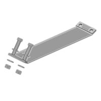 Lincoln Industries - 7" or 8" Stainless Steel Universal Flat Band Clamp