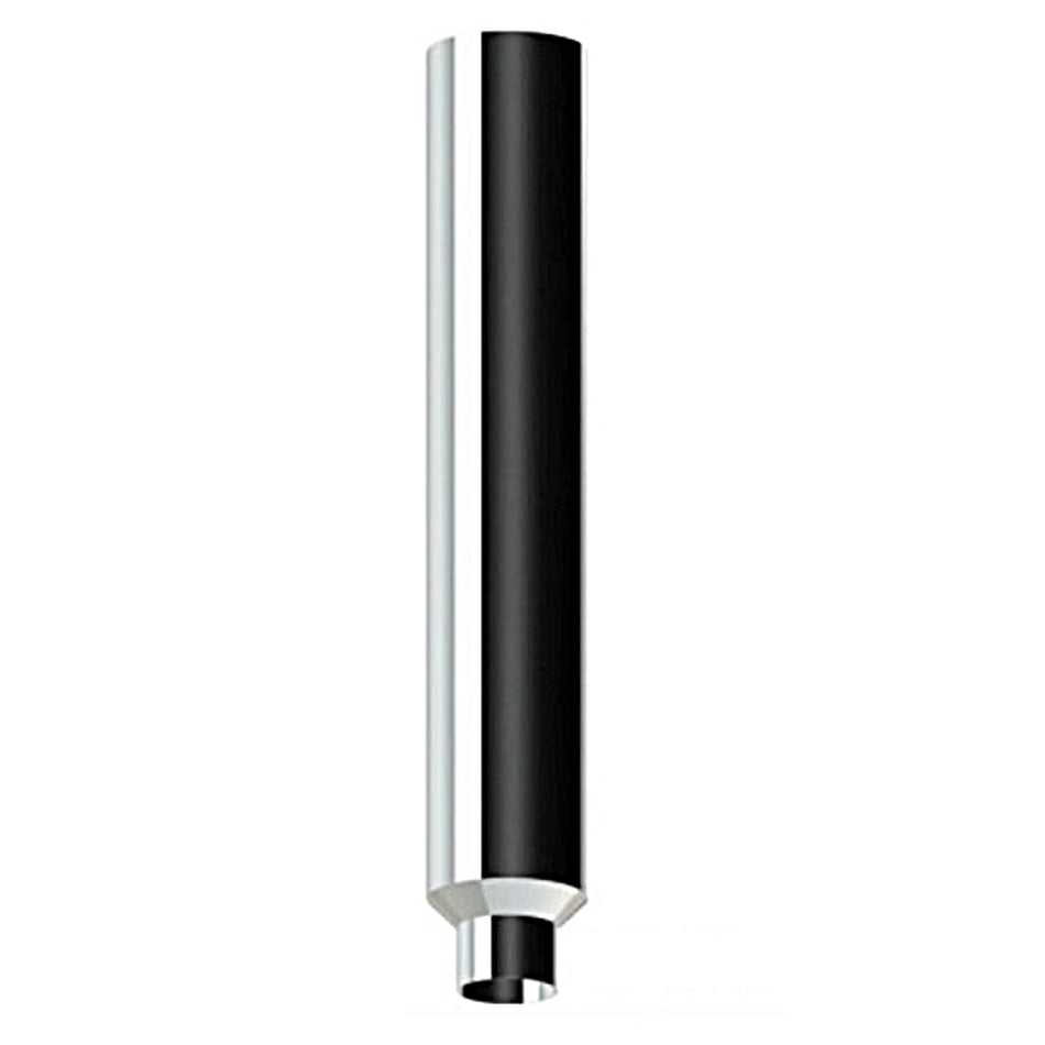 Grand Rock - 7" x 48" Chrome Monster Flat Top Reduced to 5" O.D. Exhaust Stack