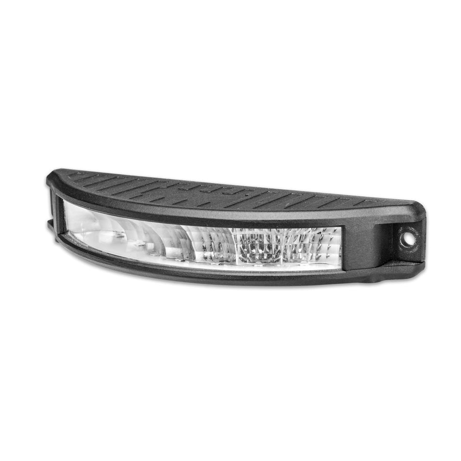 7" 'Strobe Series' Half Moon Flood LED Work Lamp with Amber Strobe