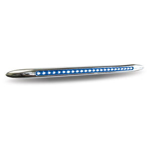 Trux - 17" Red Marker to Blue Auxiliary Slim Flatline LED Light