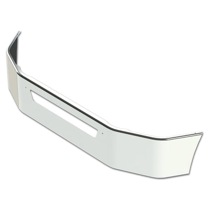 Kenworth T270/T370 16" Set Back Axle 10GA Steel Chrome Bumper w Bolt & Center Hitch Holes