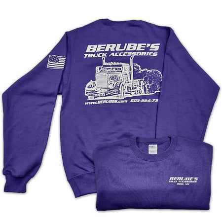 Burn Out Crew Neck Sweatshirt
