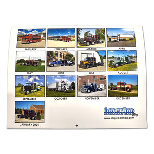 Large Car Magazine's 12 Month Calendar for 2023