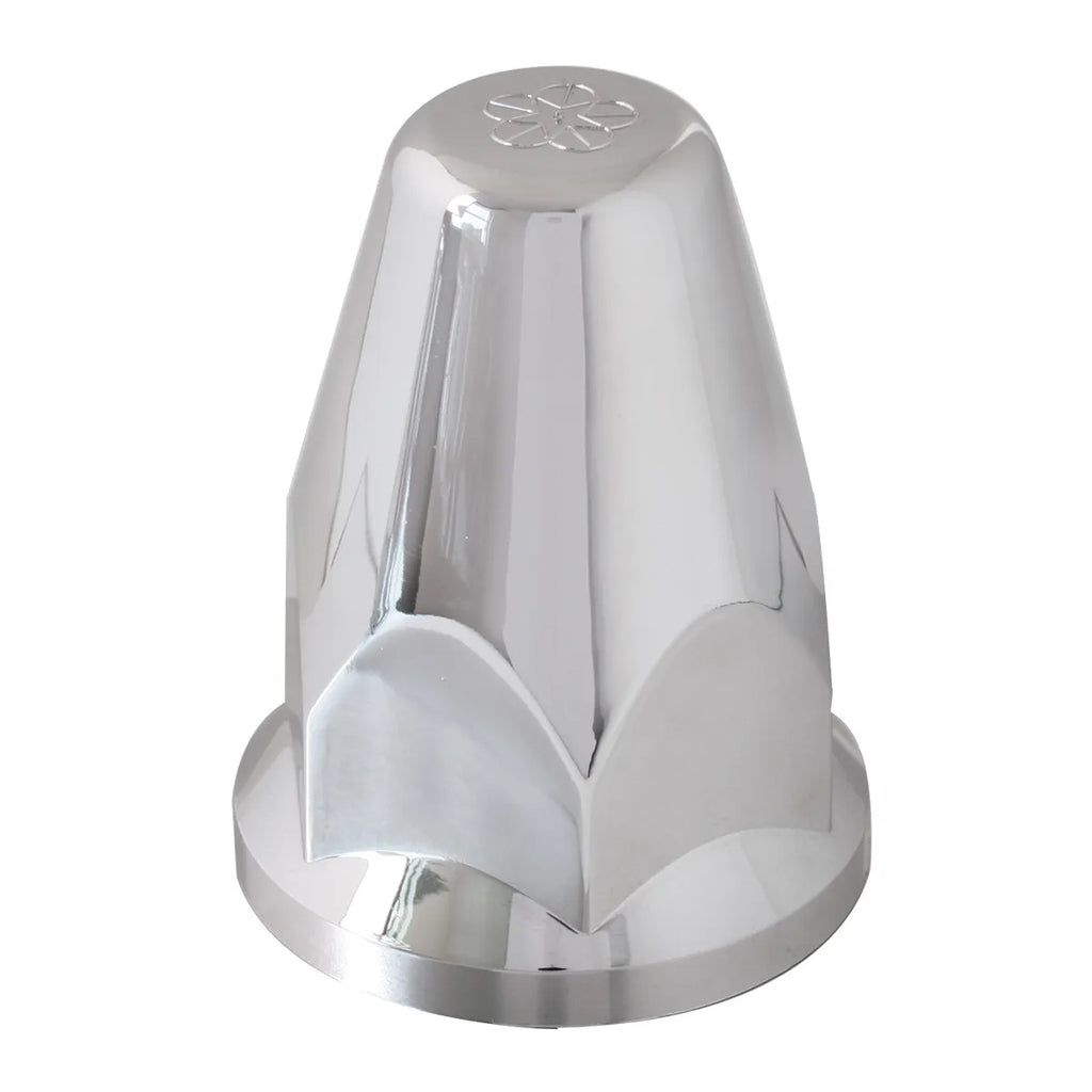 Grand General - 33mm Standard Chrome Plastic Push-On Lug Nut Cover