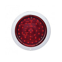 40 LED 4" Flange Mount Deep-Dish Stop/Turn/Tail Light (Red LEDs)