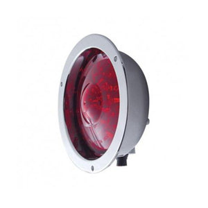 40 LED 4" Flange Mount Deep-Dish Stop/Turn/Tail Light (Red LEDs)