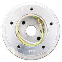 01"- 02" Kenworth or 98"- 05" Peterbilt Polished Aluminum Finish 5-Hole Bolt Pattern Steering Hub