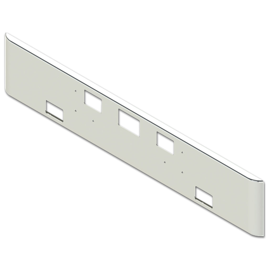 Valley Chrome - International 5900I 18" Rolled with Tow, Mount & Fog lamp Holes