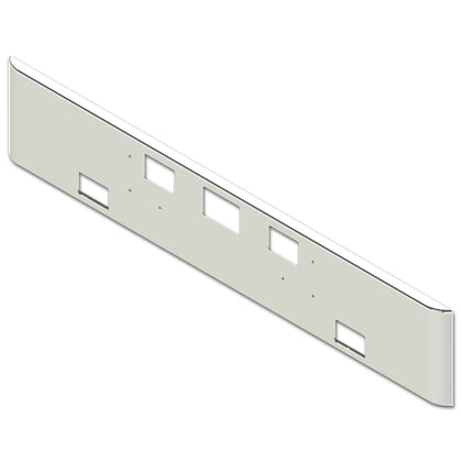 Valley Chrome - International 5900I 18" Rolled with Tow, Mount & Fog lamp Holes