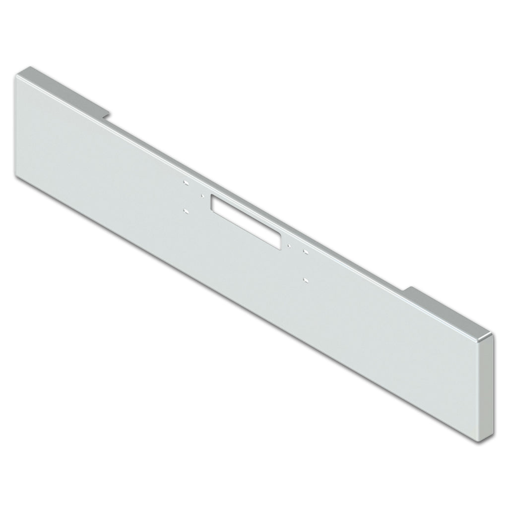 Western Star 4900SF 16" Boxed End 7GA Steel Chrome Bumper w Tow Pin & Mount Holes